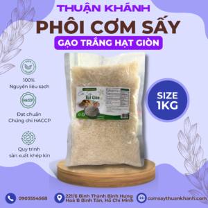 Cơm sấy hạt giòn gạo thơm