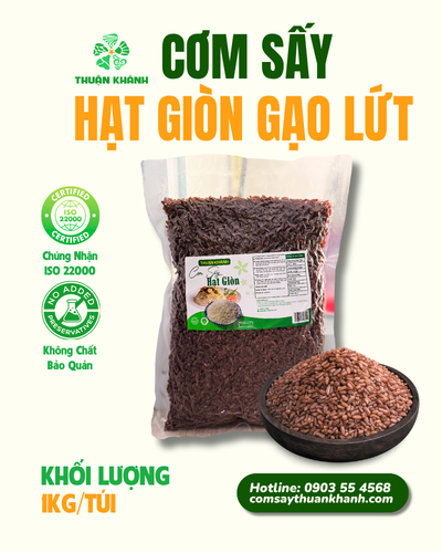 Cơm sấy hạt giòn gạo thơm