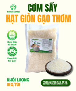 Cơm sấy hạt giòn gạo thơm