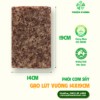Phôi cơm sấy chữ nhật gạo lứt huyết rồng 14x19cm