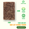 Phôi cơm sấy chữ nhật gạo lứt huyết rồng 7x11CM