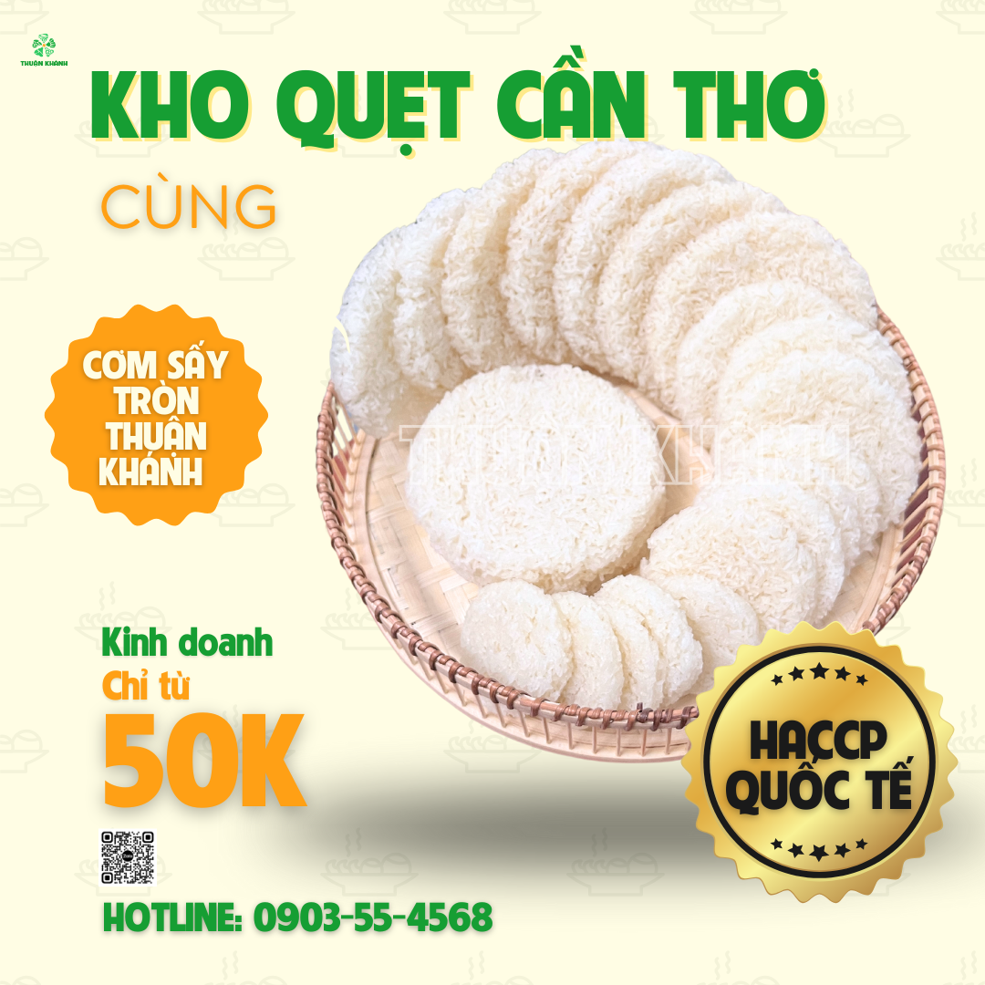 Cơm cháy kho quẹt Cần Thơ Thuận Khánh