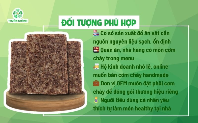ĐỐI TƯỢNG PHÙ HỢP