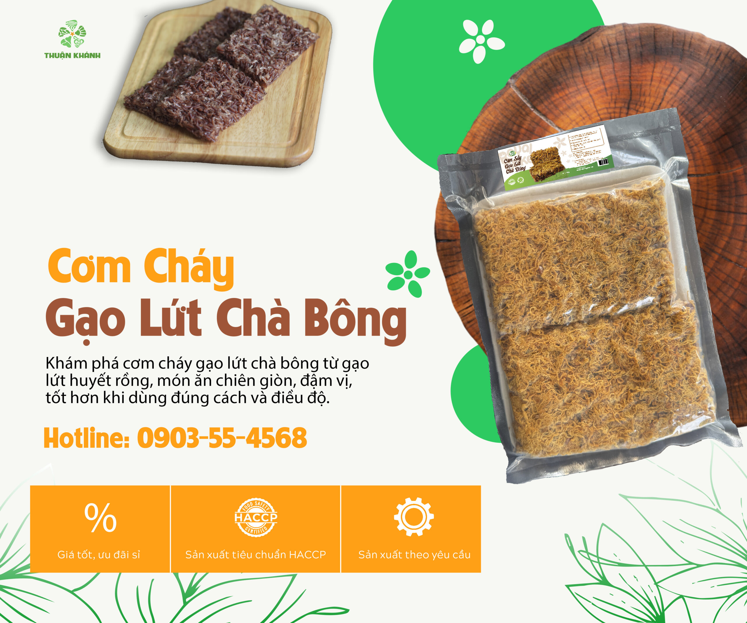 Cơm cháy gạo lứt