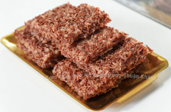 Cơm cháy chay gạo lứt Thuận Khánh