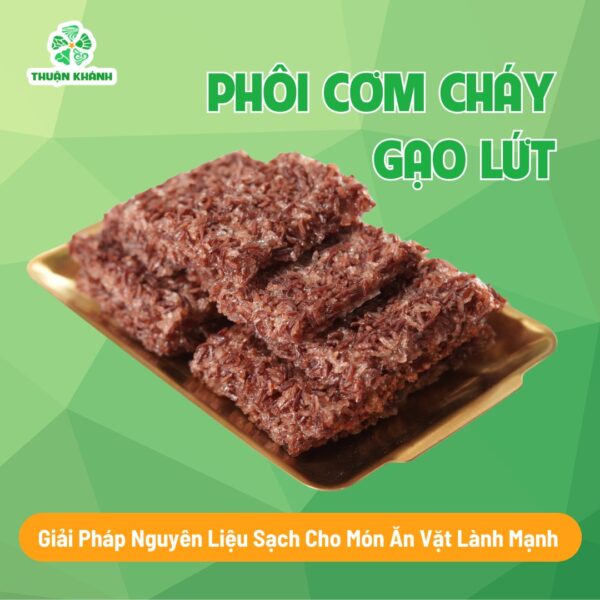 Cơm cháy gạo lứt