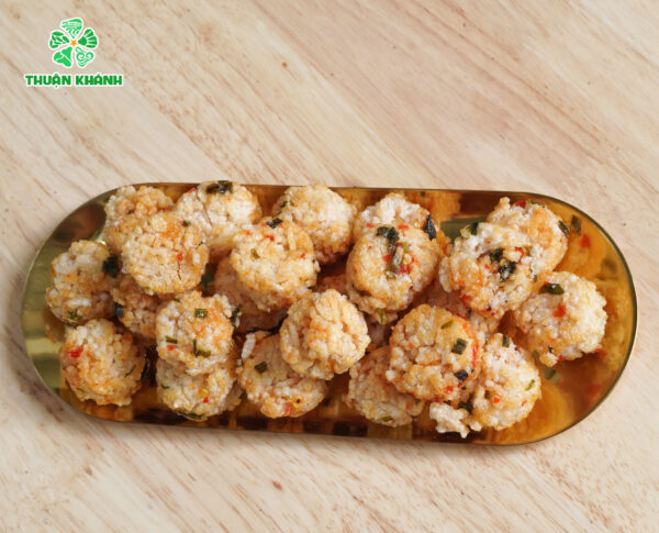 Cơm cháy nhỏ mắm hành
