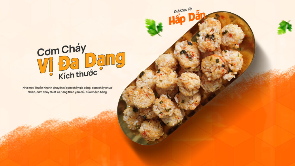Cơm cháy OEM, thương hiệu riêng, tại sao không ?