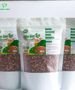 Cốm gạo lứt cháy tỏi