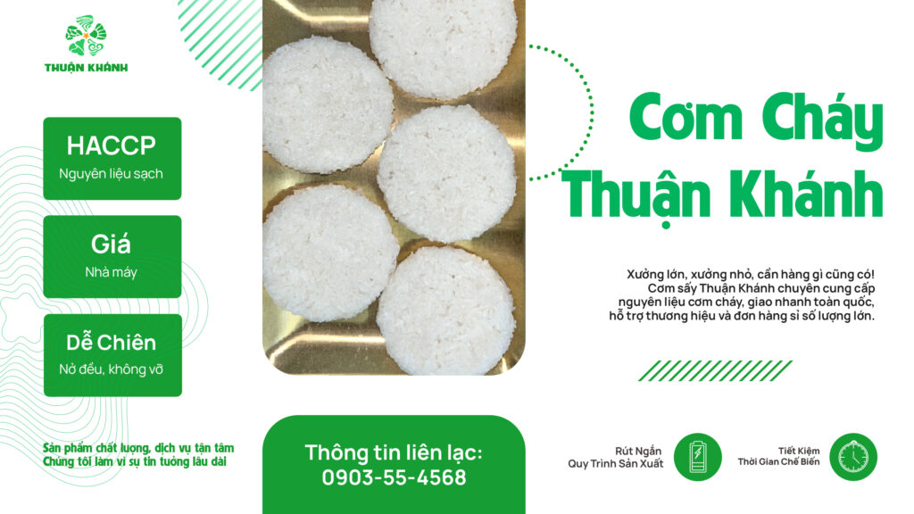 Sỉ cơm cháy Sài Gòn Thuận Khánh