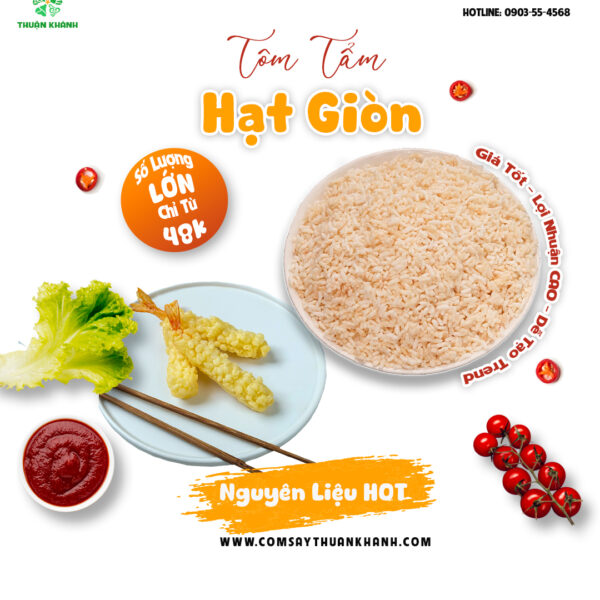 Tôm chiên hạt giòn: món ăn không chỉ ngon mà còn gây nghiện