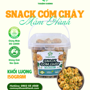 Cơm Cháy Mắm Hành – Giòn Rụm, Thơm Lừng TP.HCM