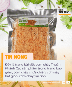 Cơm cháy đã chiên chỉ bán sỉ
