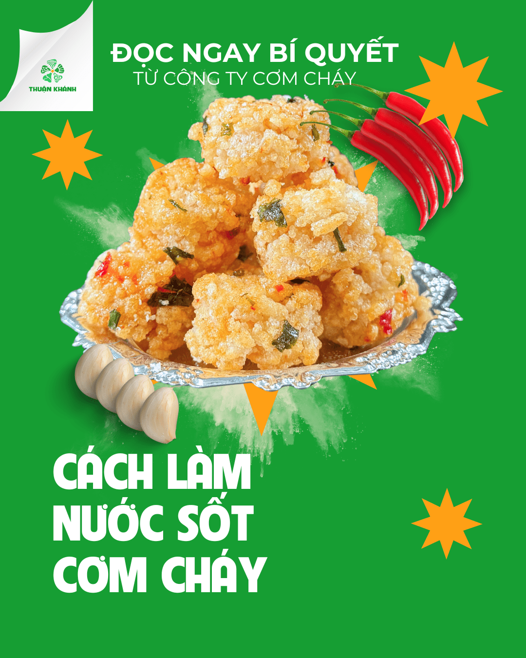 Đọc ngay 4 cách làm nước sốt cơm cháy từ công ty cơm cháy