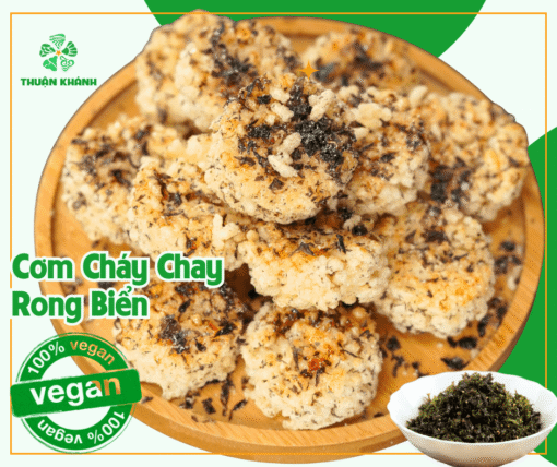 Cơm Cháy Chay Rong Biển 120G