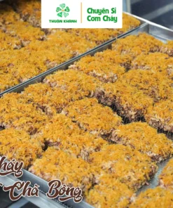Cơm cháy gạo lứt chà bông Sài Gòn: Ăn vặt ngon, dễ bán