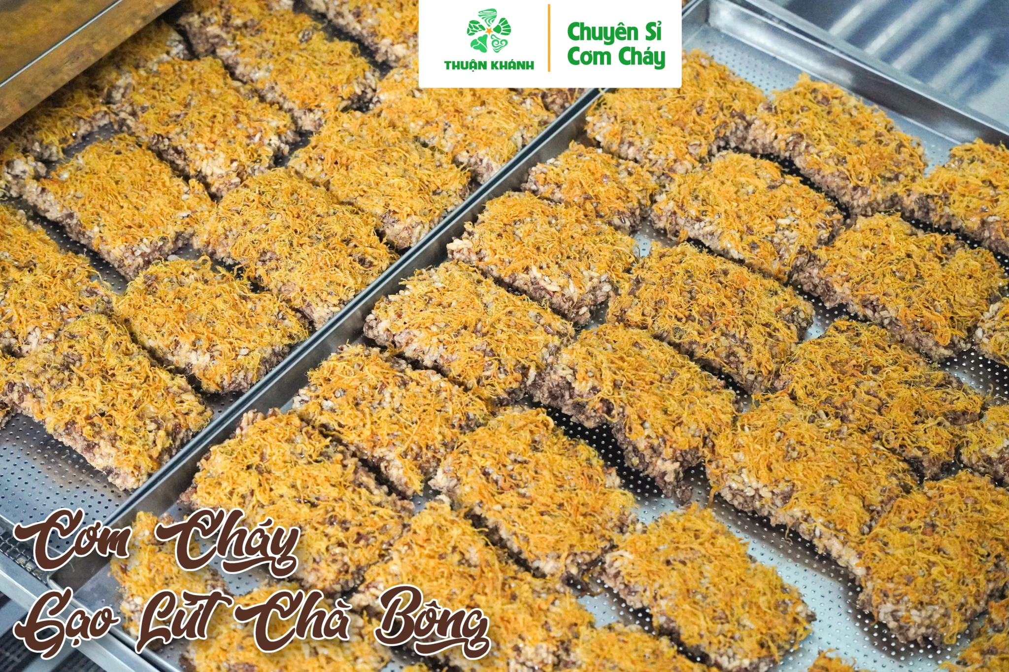 Cơm cháy gạo lứt chà bông Sài Gòn: Ăn vặt ngon, dễ bán