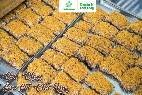 Cơm cháy gạo lứt chà bông Sài Gòn: Ăn vặt ngon, dễ bán