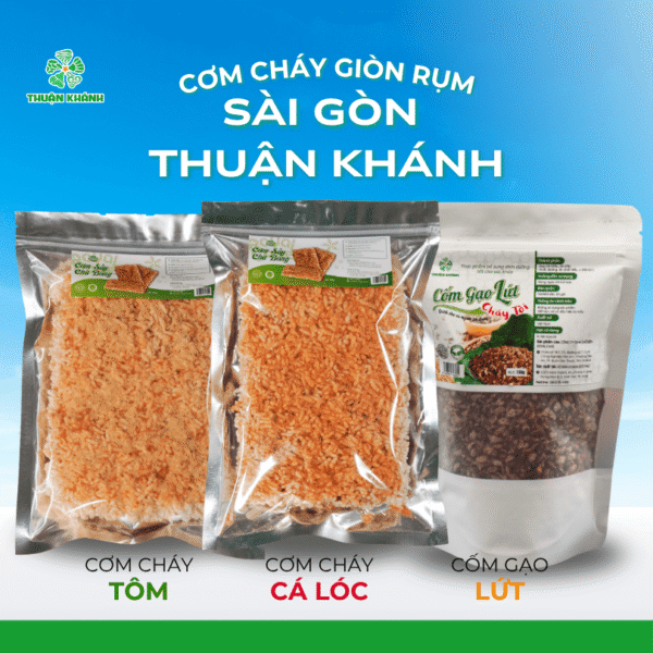 Giòn Rụm Cơm Cháy Chà Bông Thuận Khánh Sài Gòn