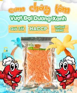 Cơm cháy tôm – Món ăn giòn tan, tiện lợi