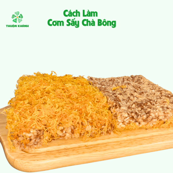 Cách Làm Cơm Sấy Chà Bông Giòn Rụm