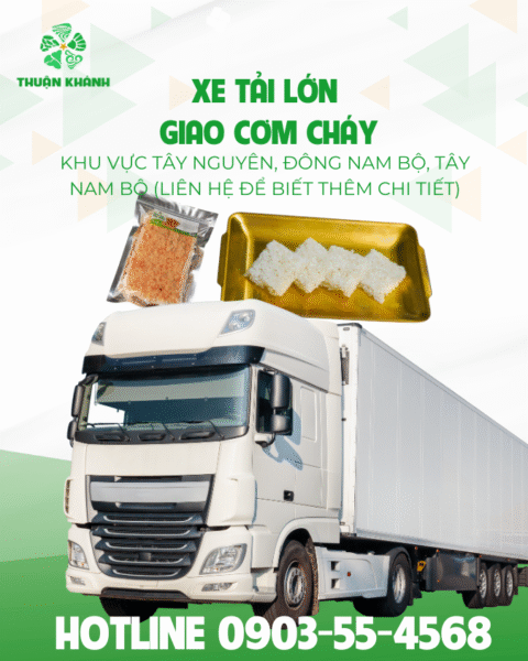 Xe Tải Giao Hàng Cơm Cháy, Hành Trình Của Cơm Cháy