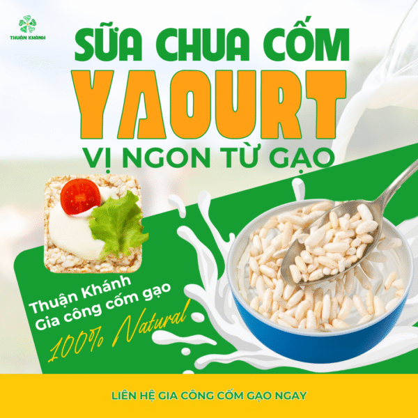 Cách Sữa chua cốm – Món tráng miệng thanh mát, dễ làm tại nhà
