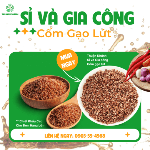 Cốm Gạo Lứt Rang Thuận Khánh 150g