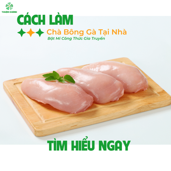 Làm Chà Bông Gà Tại Nhà Thơm Ngon Đơn Giản