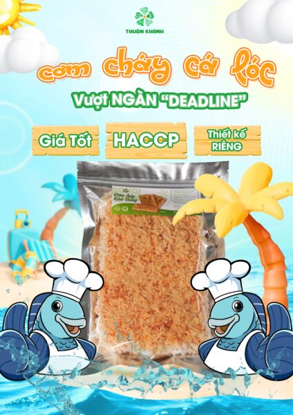 Chà bông cá lóc làm cơm cháy – Hương vị đậm đà