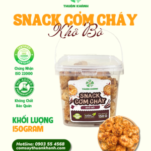 Cơm Cháy Khô Bò Thuận Khánh - Giòn Tan Đậm Vị, Ăn Là Ghiền Cơm Cháy Khô Bò Thuận Khánh – Giòn Tan Đậm Vị, Ăn Là Ghiền