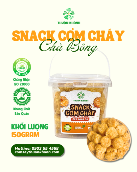 Giới thiệu cơm cháy Thuận Khánh 19 Snack Cơm Cháy Thuận Khánh: Giòn Tan Vị Tuổi Thơ