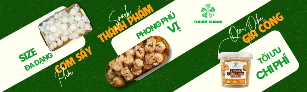 Thuận khánh gia công cơm cháy