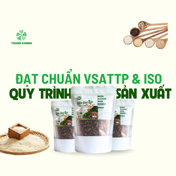 Gia Công Cơm Cháy Sạch Chuẩn VSATTP | Thuận Khánh