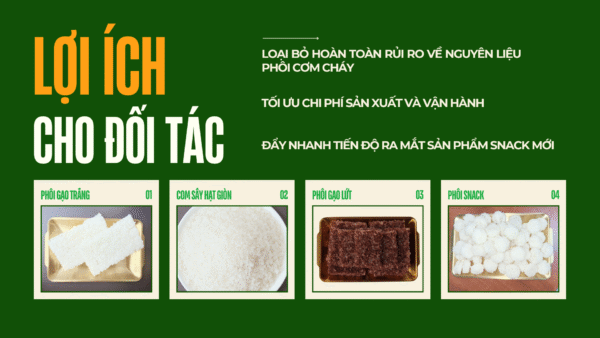 Tiêu Chí Chọn Phôi Cơm Cháy: 5 Yếu Tố Vàng Tối Ưu Sản Xuất
