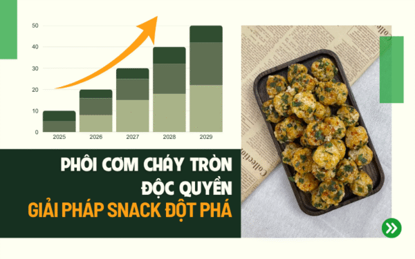 Phôi Cơm Cháy Tròn Độc Quyền – Giải Pháp Snack Đột Phá