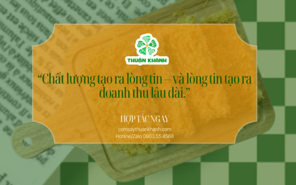 Sỉ Cơm Cháy Chà Bông Chất Lượng Cao – Kinh Doanh Bền Vững