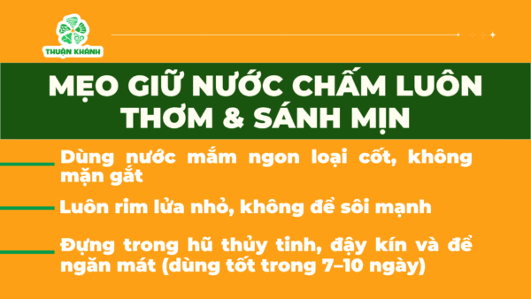 3 Cách Pha Nước Chấm Cơm Cháy Giòn Ngon Chuẩn Vị