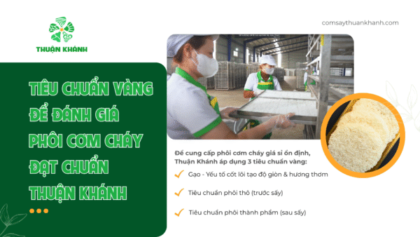 Phôi Cơm Cháy Giá Sỉ – Tiêu Chuẩn Vàng
