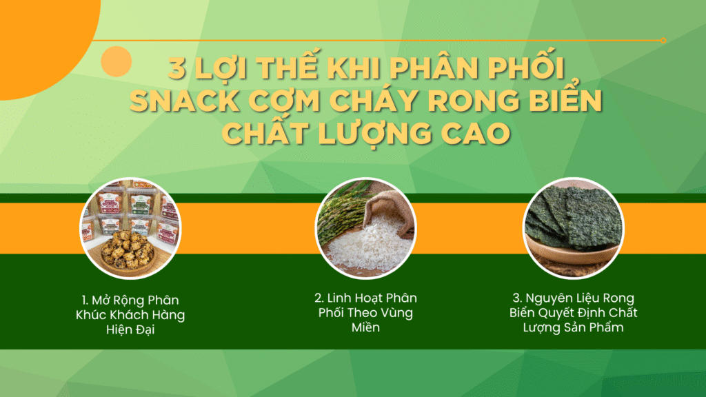 Snack Cơm Cháy Rong Biển – Bước Đột Phá Mới Của Snack Việt