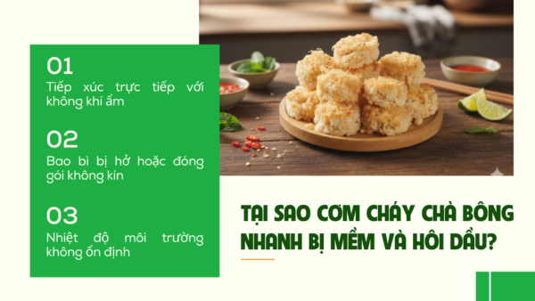 Bảo Quản Cơm Cháy Chà Bông Luôn Giòn – Ngon