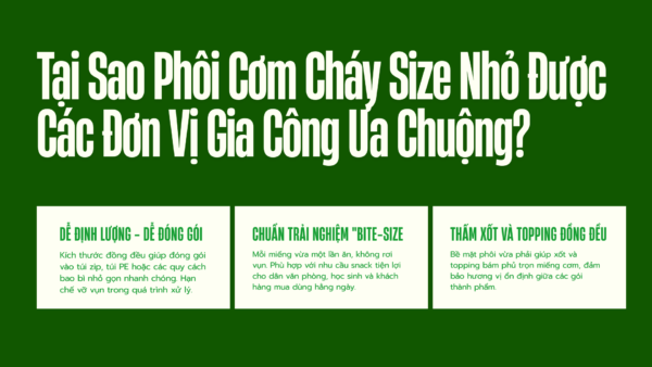 Phôi Cơm Cháy Size Nhỏ – Nguồn Hàng Gia Công Chuyên Nghiệp