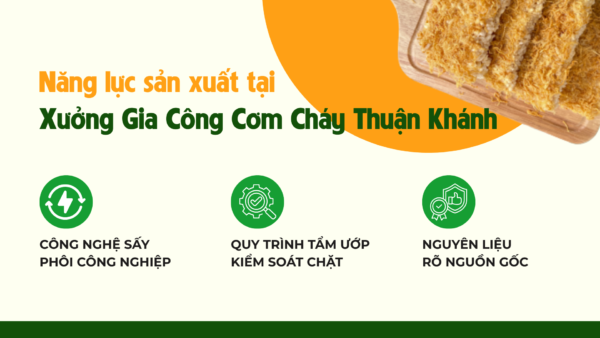 Gia Công Cơm Cháy Độc Quyền – Tạo Dựng Thương Hiệu Riêng
