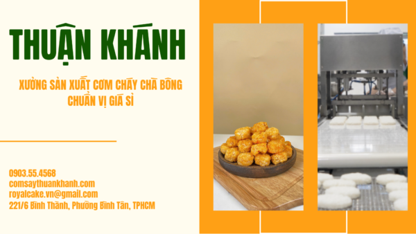 Cơm cháy chà bông chuẩn vị – Nguồn hàng sỉ ổn định sau Tết