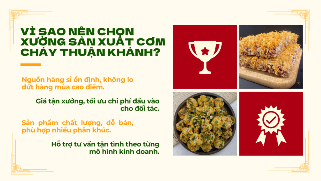 Xưởng Sản Xuất Cơm Cháy Thuận Khánh: Nguồn Sỉ Uy Tín