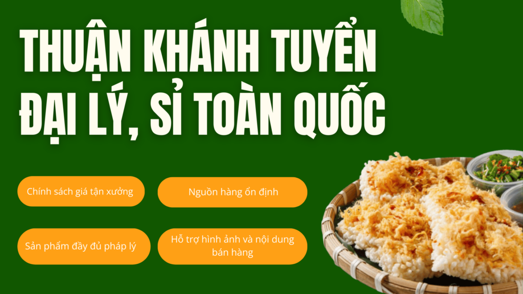 Cơm Cháy Chà Bông Đóng Gói Thuận Khánh