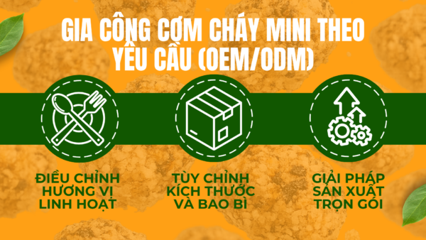 Cơm cháy mini rong biển Thuận Khánh giá sỉ – Giải pháp kinh doanh tiềm năng