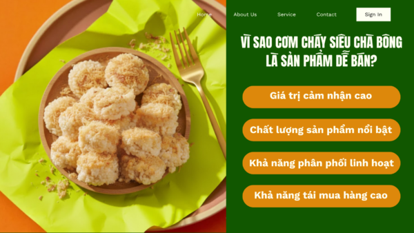 Cơm cháy siêu chà bông Sài Gòn giá sỉ – Nguồn hàng chất lượng cho đại lý