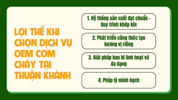 OEM Cơm Cháy Dịch Vụ Gia Công Thương Hiệu Riêng 2026