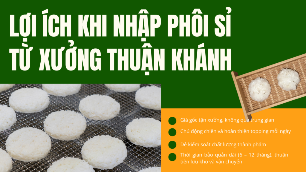 Phôi Cơm Cháy Sỉ Nguồn Nguyên Liệu Ổn Định 2026